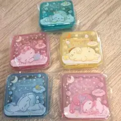 セブンイレブン サンリオ 小物ケース　5種　コンプリート