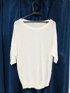 ホワイト 半袖 カットソー