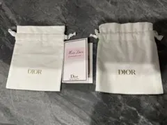 ディオール　巾着袋２枚　香水サンプル　ブルーミングブーケ１ml 非売品
