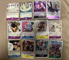 op15 ワンピース トレーディングカードセット　12枚