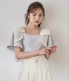 RESEXXY♡パワショルレースブラウス(キャミもセットです) - メルカリ