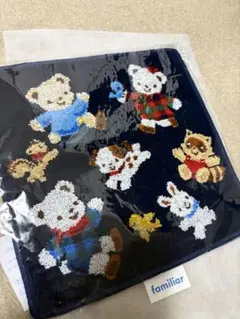familiar ファミリア タオルハンカチ シェニール織　新品のサムネイル