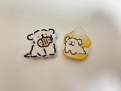 Maltese モルチーズ マルチーズ アクリルクリップ 韓国 中国 正規品