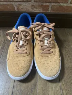 Nike スエード スニーカー ブラウン/ブルー