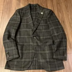 LARDINI チェック柄 テーラードジャケット 2025年最新】LARDINI 柄：チェック テーラードジャケットの人気