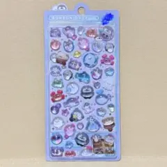 オリジナル ボンボンドロップシール 海の生き物 ぷかぷか