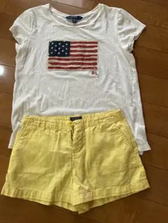 POLO RALPH LAUREN 星条旗 TシャツXLパンツセットのサムネイル