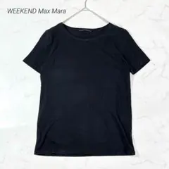 WEEKEND Max Mara Tシャツ カットソー ブラック 半袖 無地のサムネイル
