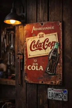 アメリカン雑貨 レトロ コカコーラ看板 丸型 - メルカリ