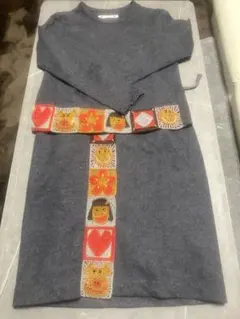 アルペロベロセットアップ　黒革ブレザー付き