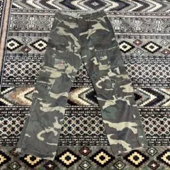 y*a様 90s ヴィンテージ　迷彩カーゴパンツ