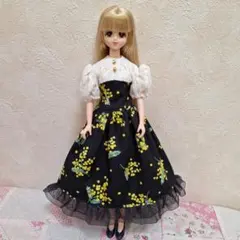 ドール服…No.669~ジェニーちゃんサイズのワンピース