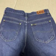 Lee ダークブルー ストレートデニム