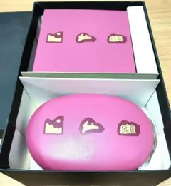 【未使用&箱付き】お弁当箱セット　アンティーク　レトロ　お重　二段　仕切り