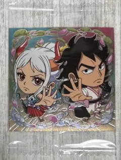 ワンピース 大海賊ウエハース シール 13弾　05 SP ヤマト&モモの助