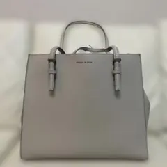 チャールズアンドキース　Sansa サンサ クラシックダブルハンドルトートバッグ