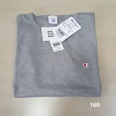 【新品】Champion グレー Tシャツ 160cm