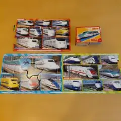しんかんせんコレクション ジグソーパズル 3枚セット　絵合わせカードのサムネイル