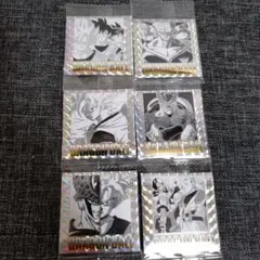 ドラゴンボール 40周年 シール ウエハース 6枚セット