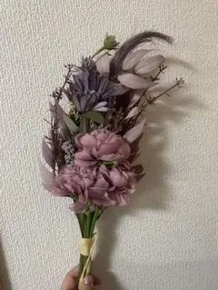 造花 花束 ピンク系　結婚式　ブーケ