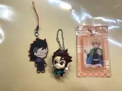 鬼滅の刃 キーホルダー ストラップ セット