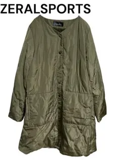 ZERALSPORTS オリーブグリーン キルティングジャケット　上着