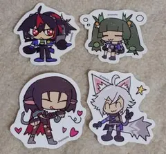 ゼンゼロ ファミマコラボ ステッカー 朱鳶 青衣 ジェーン セス