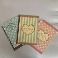 クラックス　SHO-BI ノート（平成時代購入）　3冊セット