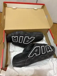エア モア アップテンポ スライド サンダル　ブラック　27cmのサムネイル