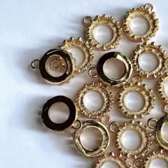 空枠 クラウン カボション用 ラウンド8mm 20個セット