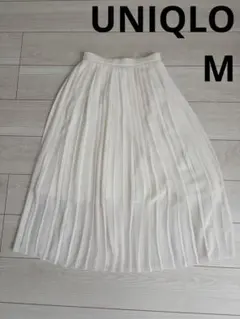 レデース ユニクロUNIQLO プリーツスカート 未使用 春夏