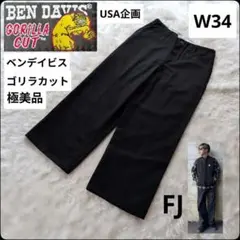 ✨USA企画✨未使用級★ベンデイビス★ゴリラカット★ブラック★W34★FJのサムネイル