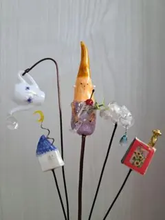 ガーデンピックセット ガーデ二ング雑貨 ガーデン 多肉 ちまちま寄せ植え