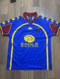 Kappa 90s サッカーシャツ ブルー Northern Spirit FCのサムネイル