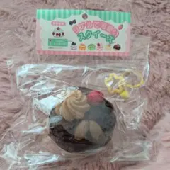 リアルで可愛いスクイーズ ベリーベリーチョコレートケーキ