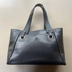 本革　ハンドバッグ　黒　卒業式　入学式　オケージョン