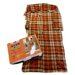 【9/22まで限定】新品 M 着る毛布 トップバリュー オレンジ TOPVALU