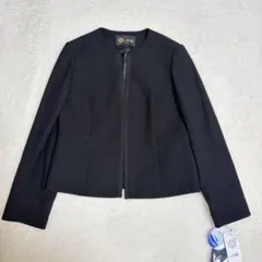 【新品タグ付】東京ソワール ノーカラージャケット 冠婚葬祭　11号
