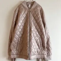 良品✨カルバンクライン キルティングジャケット キルティング ビッグサイズ 桃
