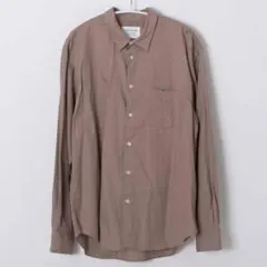 【URBAN RESEARCH DOORS】 長袖シャツ ブラウン 0055のサムネイル