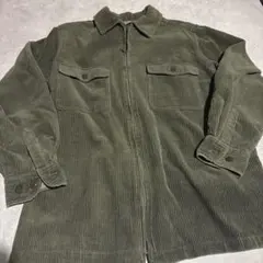 TanJay コーデュロイジャケット オリーブグリーン