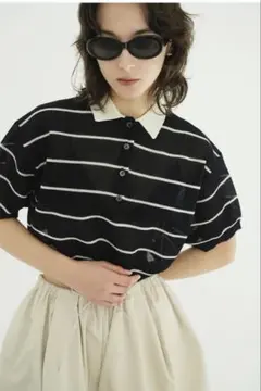 ESSENTIAL サイドラインスキッパーシャツ - メルカリ