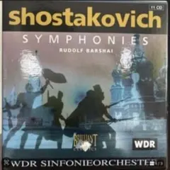 輸入盤対訳なし バルシャイ ショスタコーヴィチ 交響曲第9番 第14番