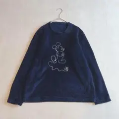 ユニクロ UNIQLO ルームウェア パジャマ ミッキー ボア S11522
