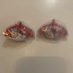 マイメロディ サンリオキャラクターズ　パッケージチャーム　2個セットシークレット