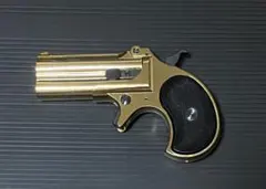 CMC レミントン ダブルデリンジャー 木製グリップ付き モデルガン
