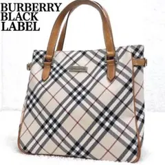 BURBERRY BLUE LABEL バーバリー ノバチェック ハンドバッグ