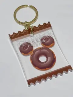 ディズニーストア シークレットアクリルキーチェーン ドーナツ