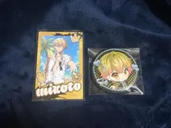 シクフォニ　みこと　缶バッジ　チェキ　2点セット