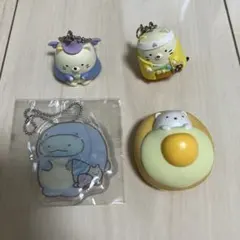 【値下げ】すみっコぐらし　フィギュア　チャーム　スクイーズ　4点セット